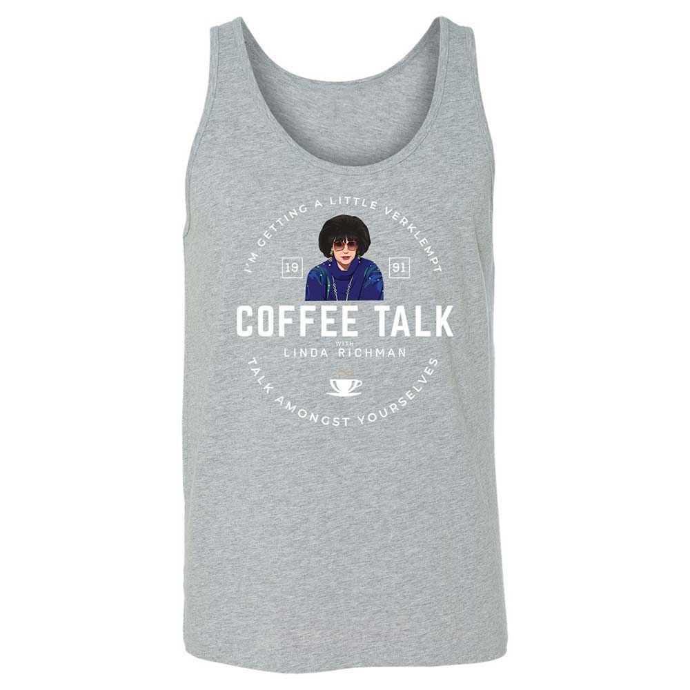 Coffee Talk with Linda Richman - Athletic Heather - 10