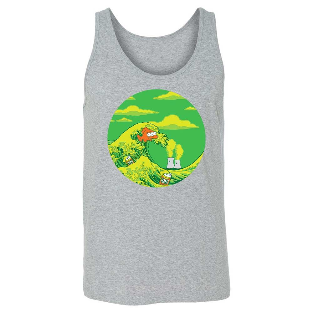 Great Wave Off Springfield - Athletic Heather - 10