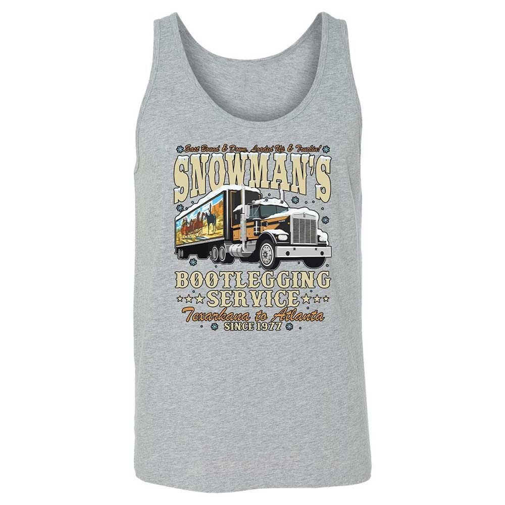 Snowman's Bootlegging Service - Athletic Heather - 10