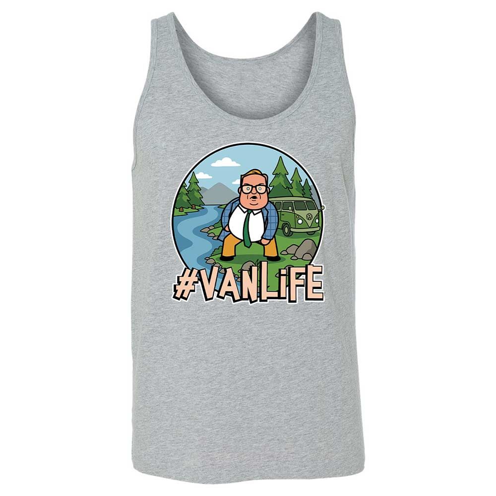 Vanlife living in a van down by the river - Athletic Heather - 10