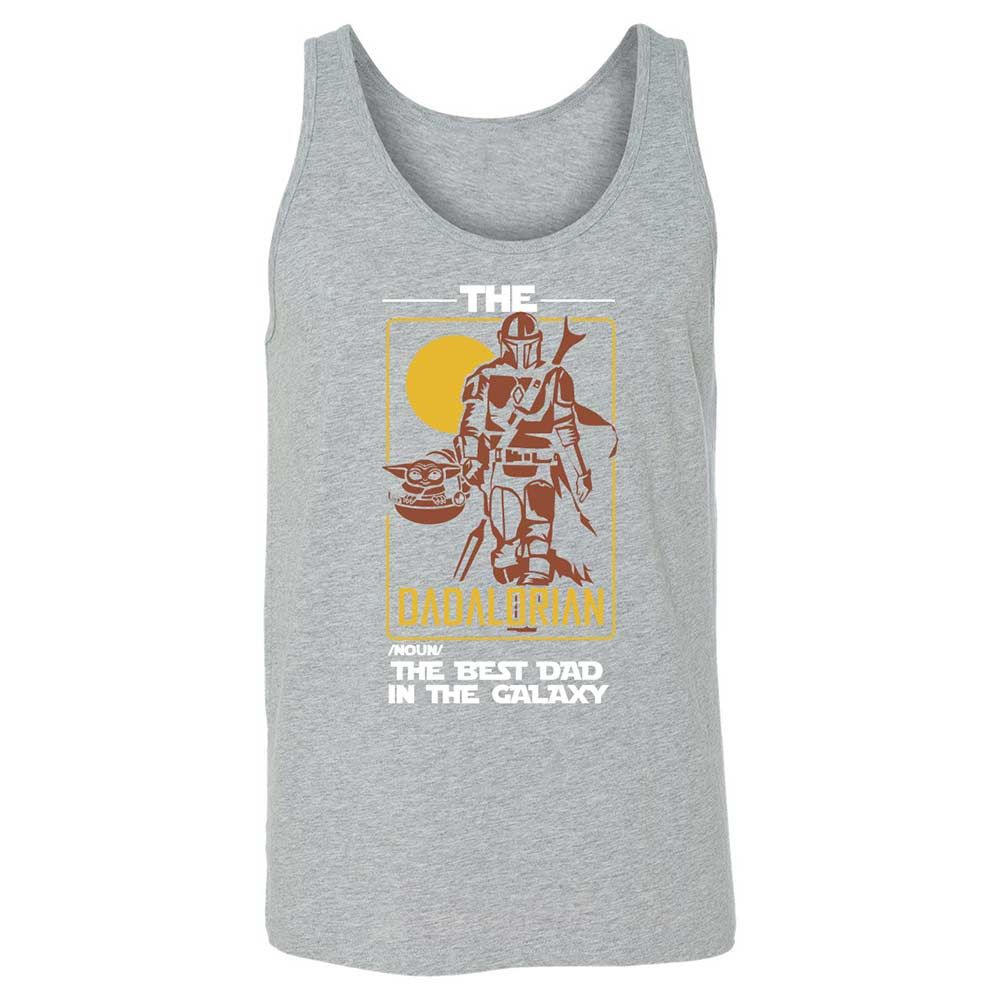 The Dadalorian The Best Dad In The Galaxy - Athletic Heather - 10