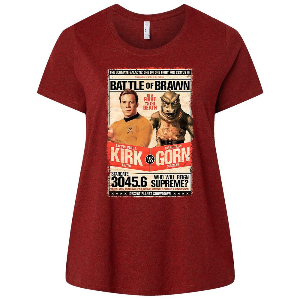 Ladies Curvy Jersey - J658RPEQ - Cardinal - 10