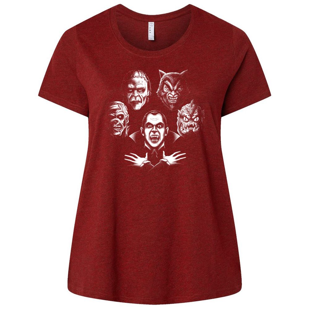 Ladies Curvy Jersey - 9KJF8ZGG - Cardinal - 10