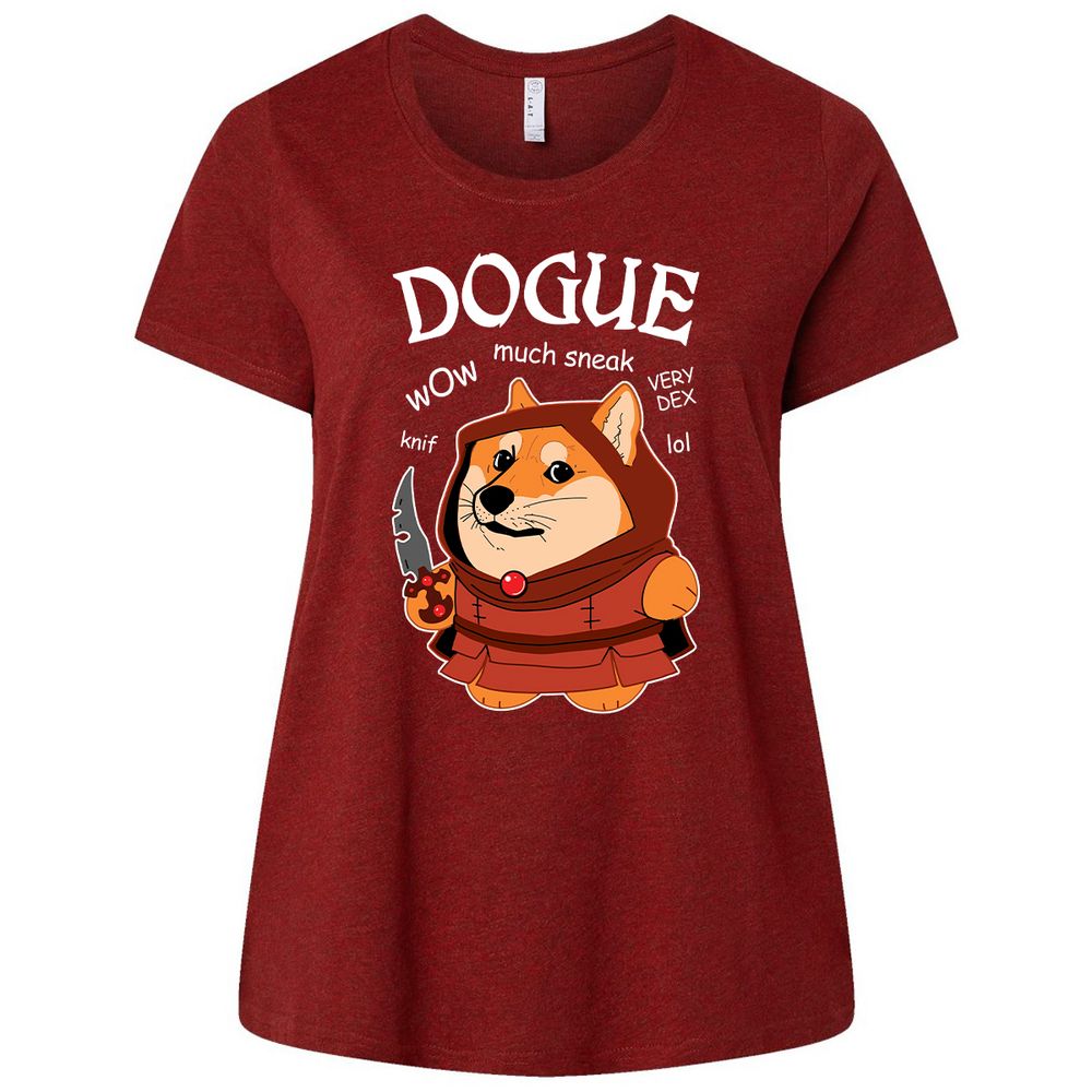 Ladies Curvy Jersey - 8E278WHD - Cardinal - 10