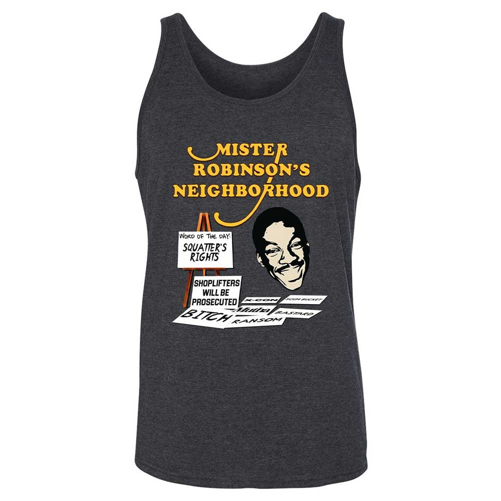 Mister Robinson's Neighborhood - Dark Grey Heather - 10