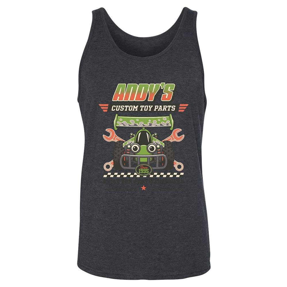Unisex Jersey Tank - 4VR1CFK7 - Dark Grey Heather - 10