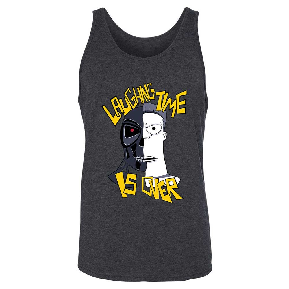 Laughing time is over - Dark Grey Heather - 10