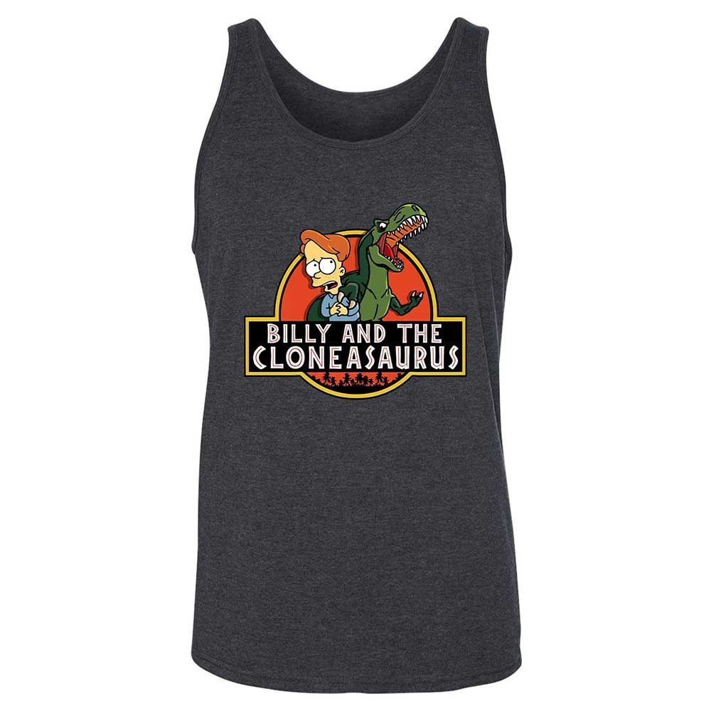 Billy And The Cloneasaurus - Dark Grey Heather - 10
