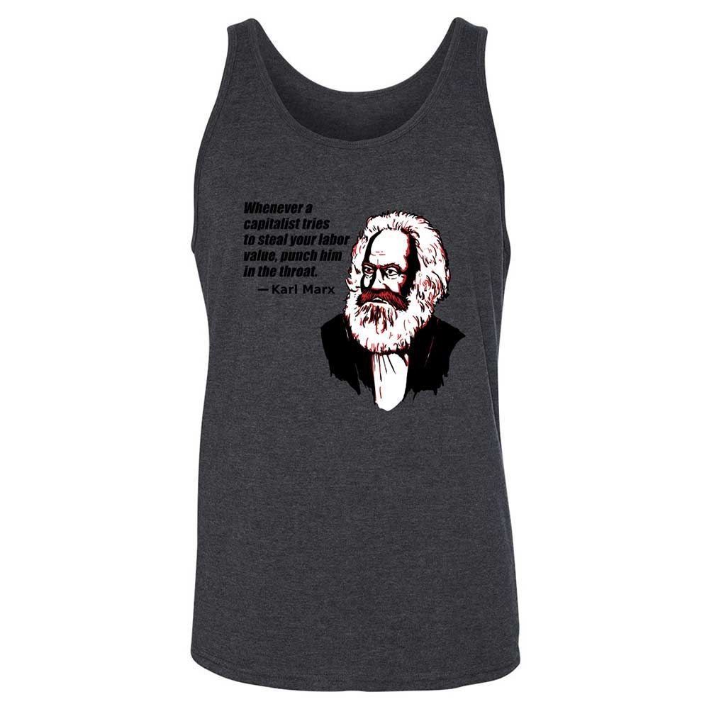 Throat Punch - Dark Grey Heather - 10