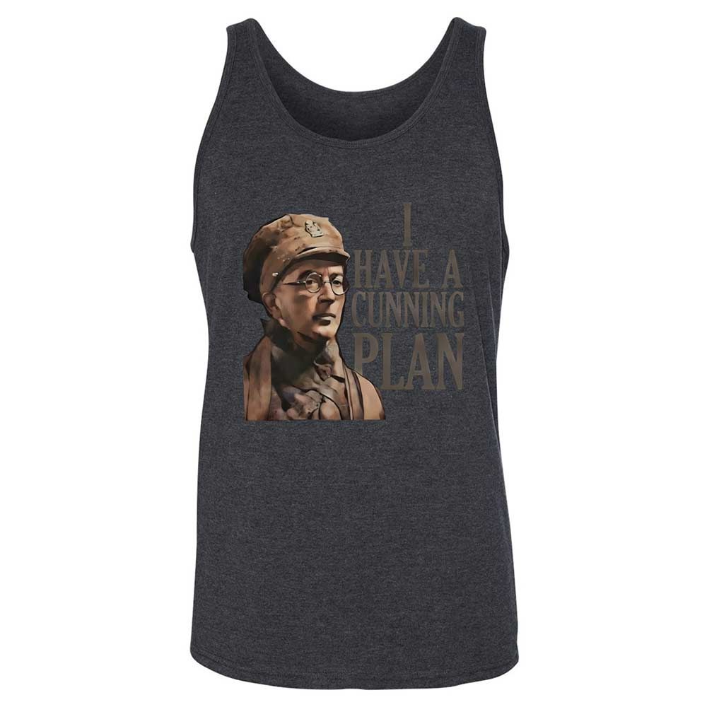 I Have A Cunning Plannn - Dark Grey Heather - 10