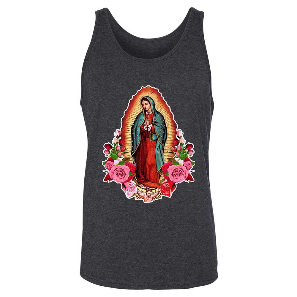 Our Lady of Guadalupe - Dark Grey Heather - 10