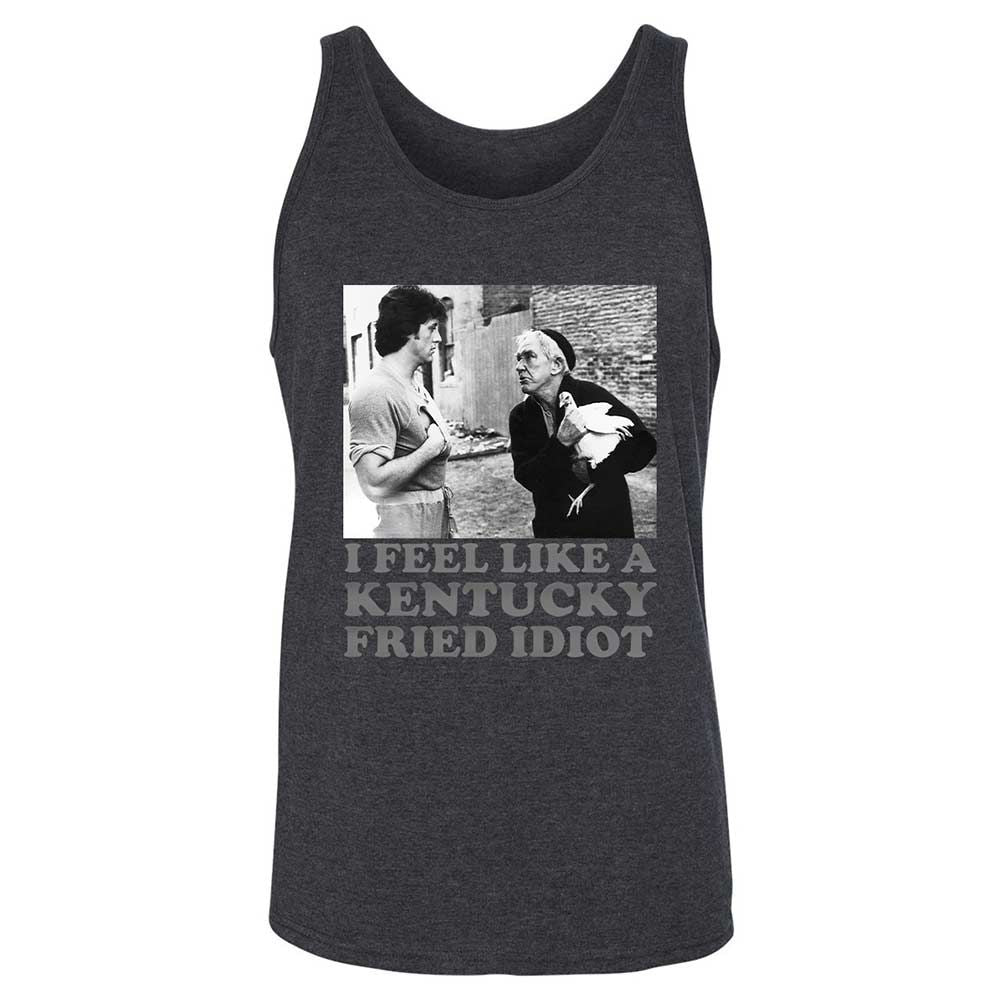 Unisex Jersey Tank - AMMGKMEZ - Dark Grey Heather - 10