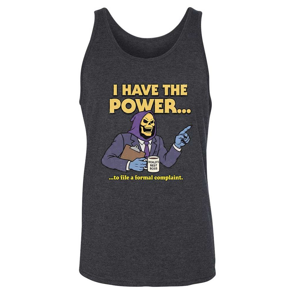 Unisex Jersey Tank - LHD5YG4C - Dark Grey Heather - 10