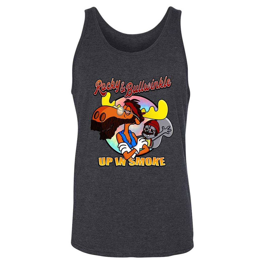 Funny Up In Smoke - Dark Grey Heather - 10