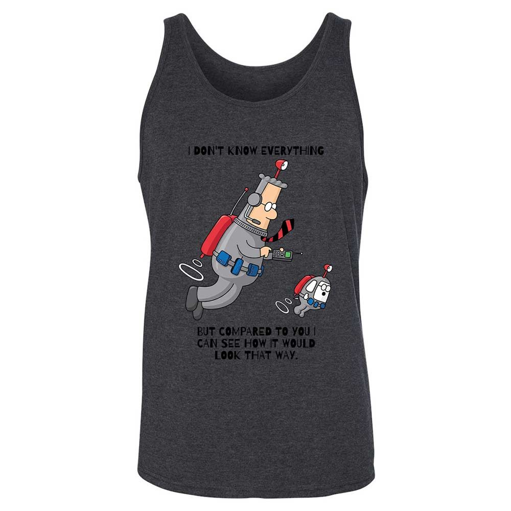 I don't know everything - Dark Grey Heather - 10
