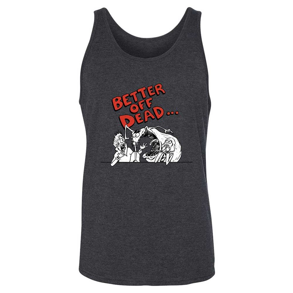 Unisex Jersey Tank - NPQAR4DZ - Dark Grey Heather - 10