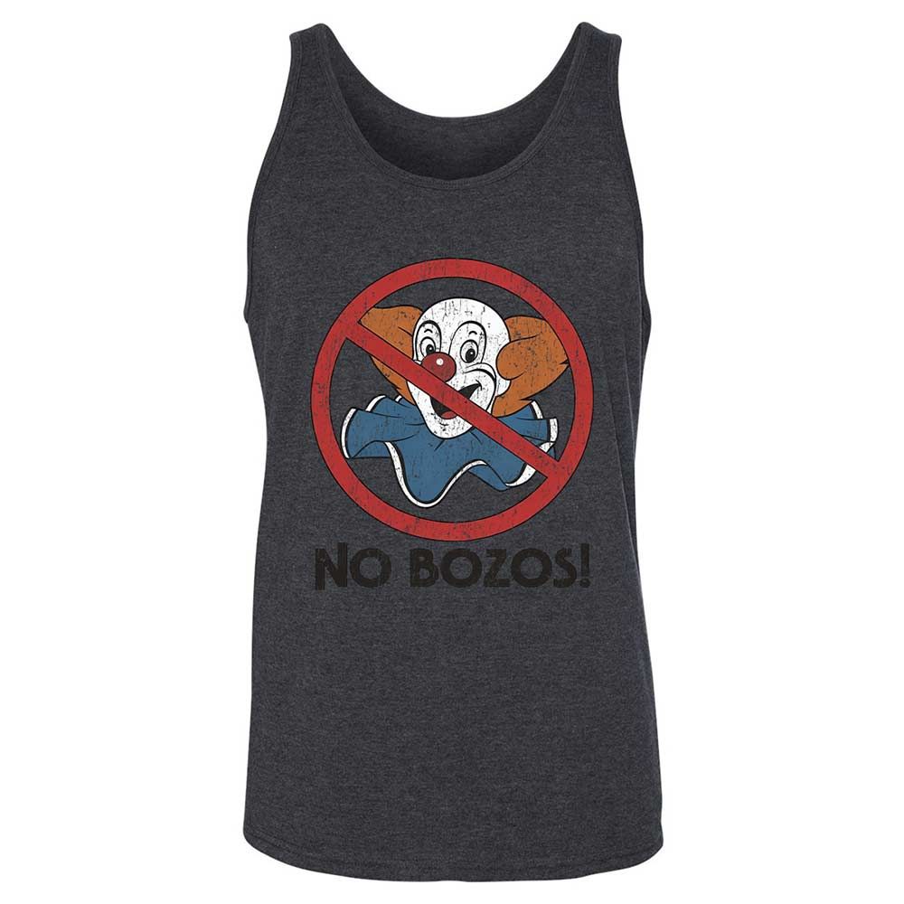 No Bozos - Dark Grey Heather - 10