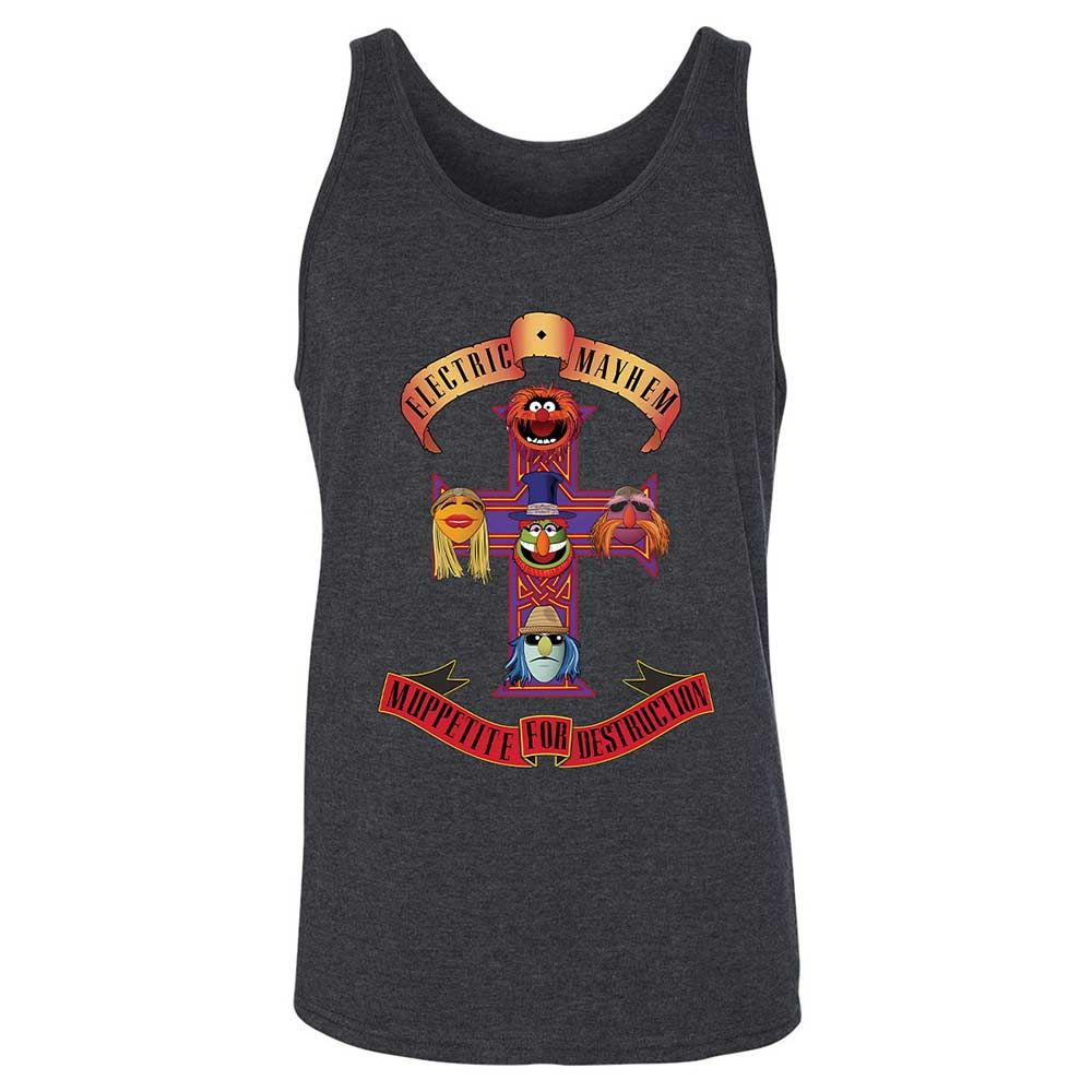 Muppetite For Mayhem - Dark Grey Heather - 10