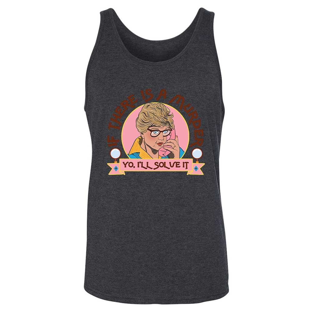 Unisex Jersey Tank - B4H5TETQ - Dark Grey Heather - 10