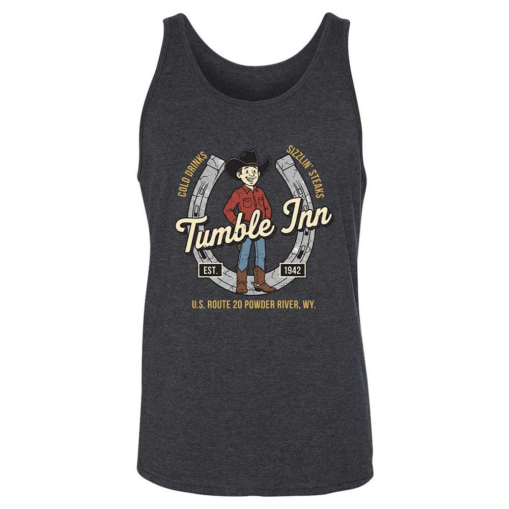 Unisex Jersey Tank - DC5RW855 - Dark Grey Heather - 10