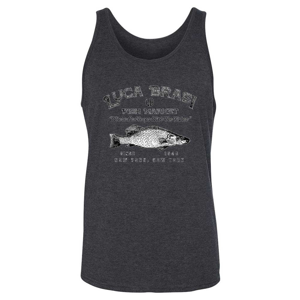 Unisex Jersey Tank - QGCPLJM3 - Dark Grey Heather - 10