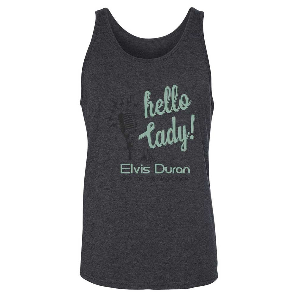 Hello Lady - Dark Grey Heather - 10