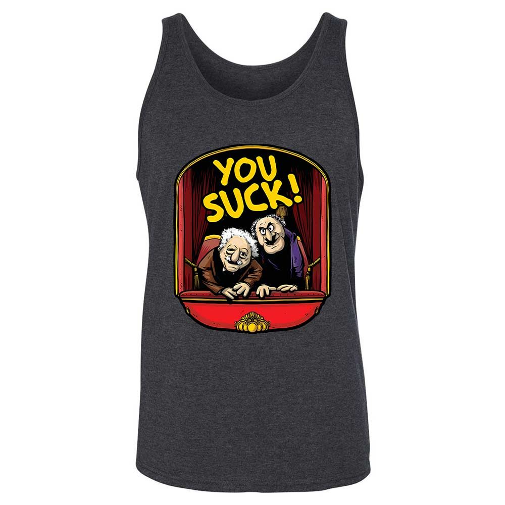 You Suck - Dark Grey Heather - 10