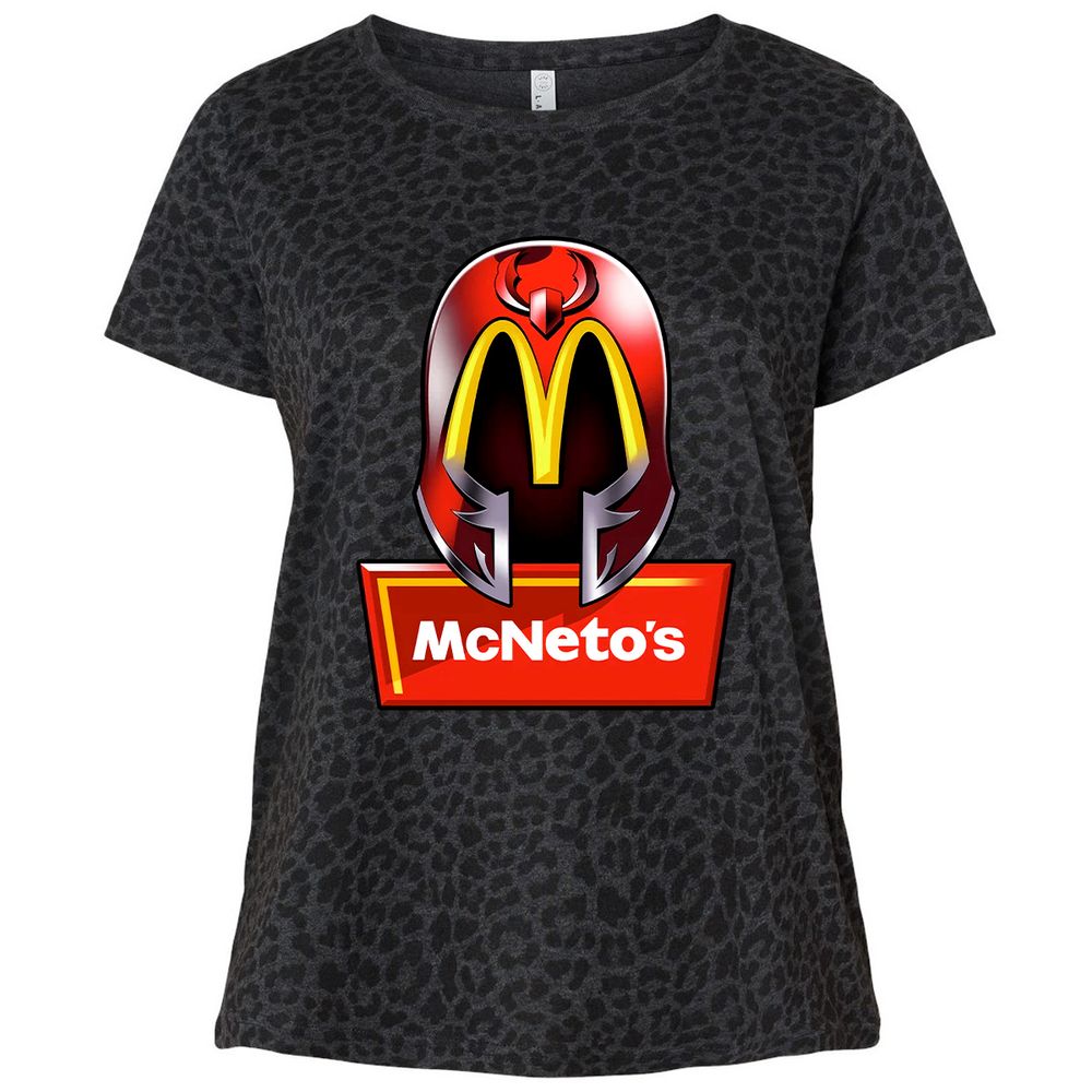 Ladies Curvy Jersey - NJQZX3M1 - Black Leopard - 11