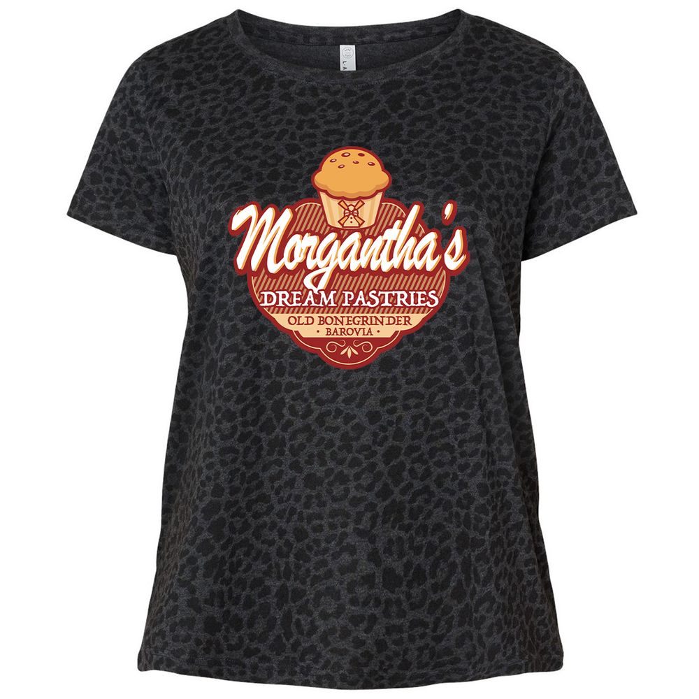 Ladies Curvy Jersey - FSWCVWE5 - Black Leopard - 11