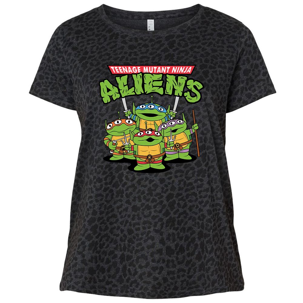 Ladies Curvy Jersey - KXCVZ29C - Black Leopard - 11