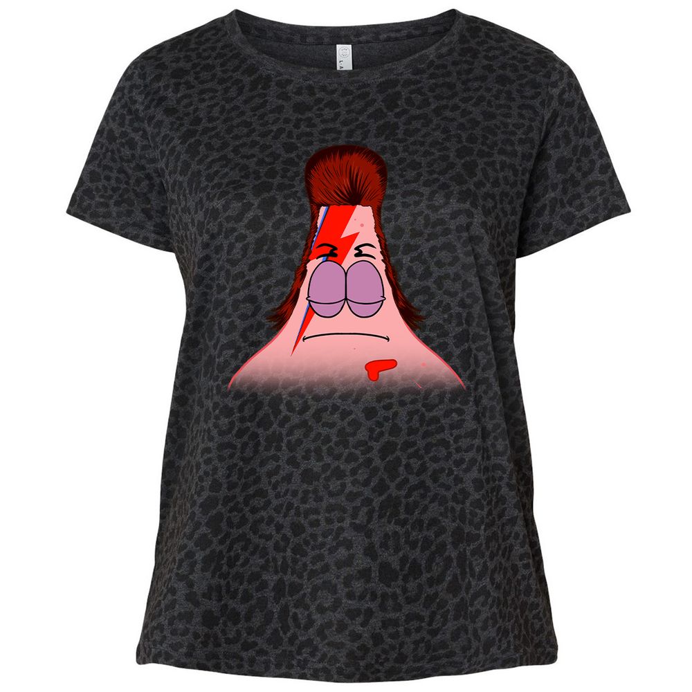 Ladies Curvy Jersey - 1C6PR6FT - Black Leopard - 11