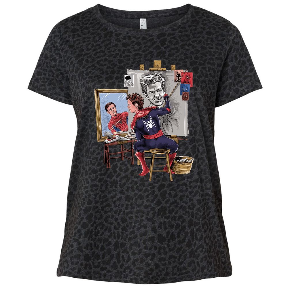 Ladies Curvy Jersey - 5Z6HKYEN - Black Leopard - 11