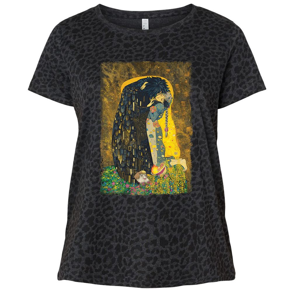 Ladies Curvy Jersey - PBRFL2BY - Black Leopard - 11