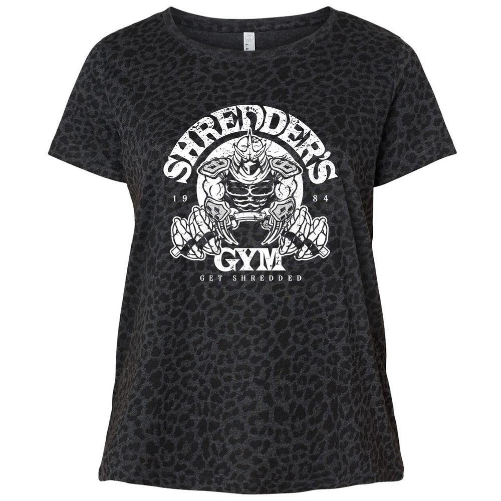 Ladies Curvy Jersey - 5JKLDBZW - Black Leopard - 11