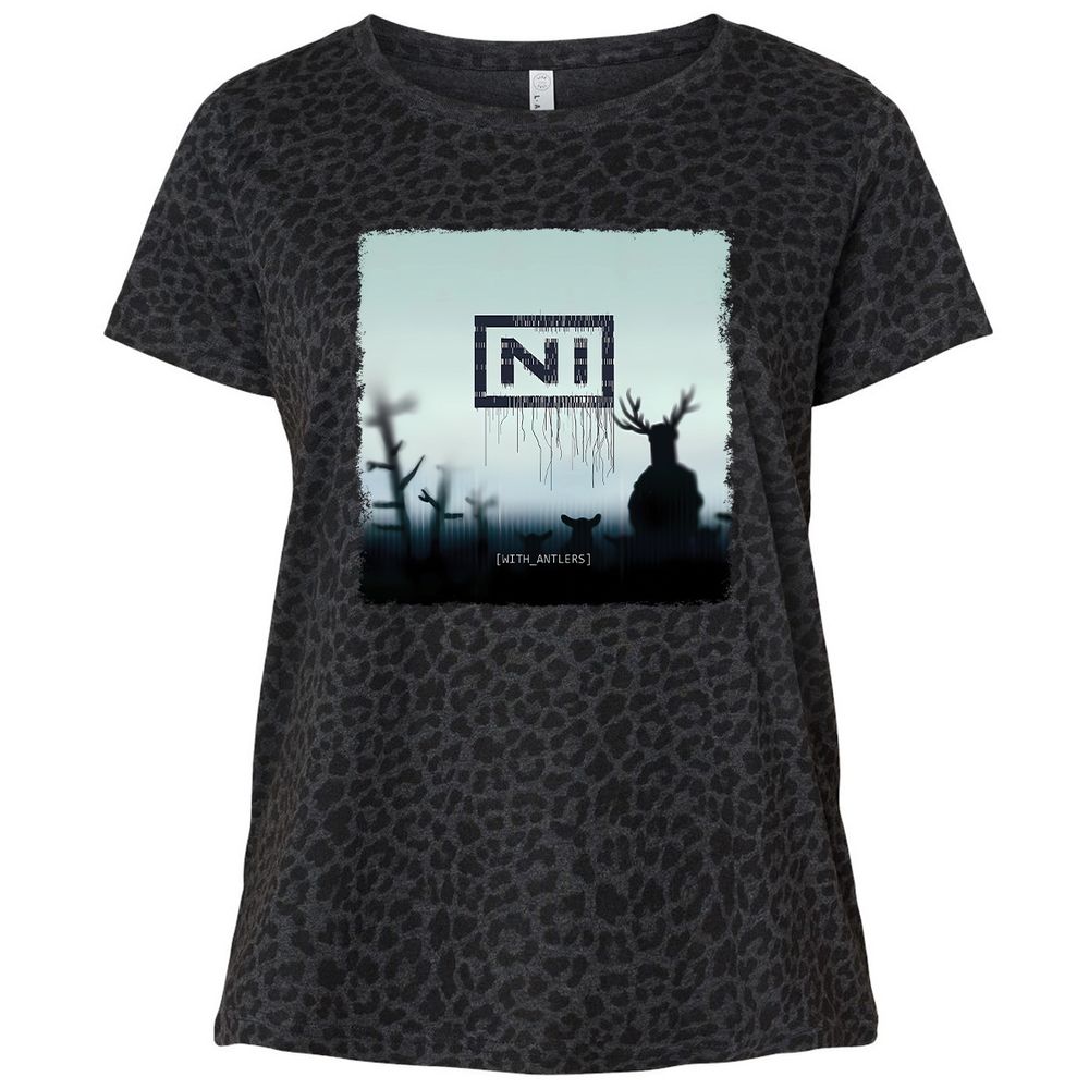 Ladies Curvy Jersey - RG438S6Q - Black Leopard - 11