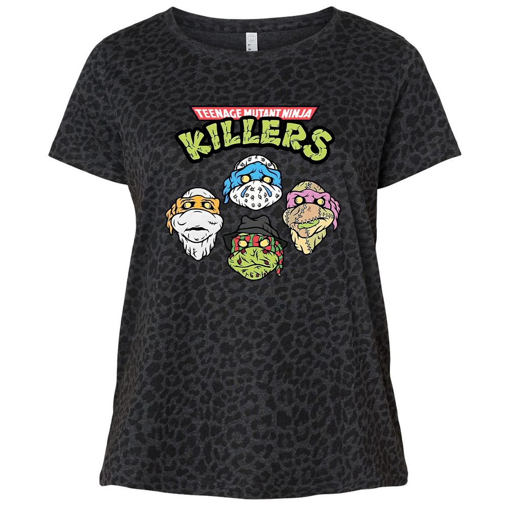 Ladies Curvy Jersey - DXQWDA8Q - Black Leopard - 11