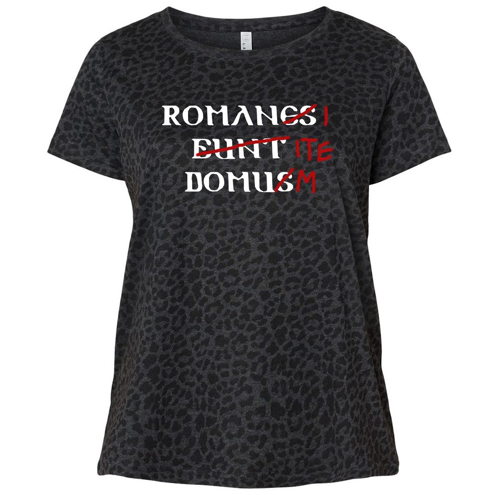 Ladies Curvy Jersey - NZCQRKDY - Black Leopard - 11