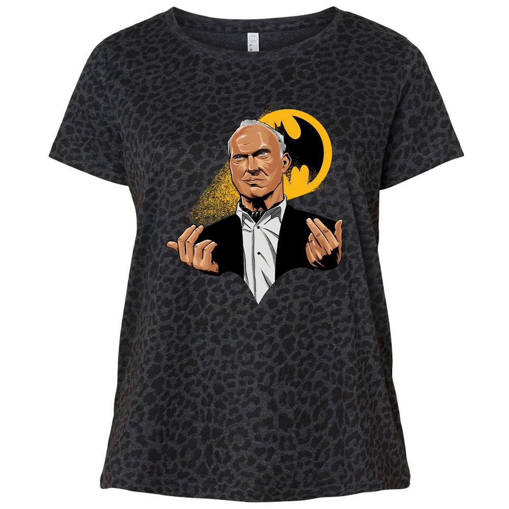 Ladies Curvy Jersey - LF1B7QU3 - Black Leopard - 11