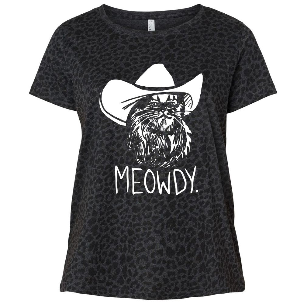 Ladies Curvy Jersey - N1S9R151 - Black Leopard - 11