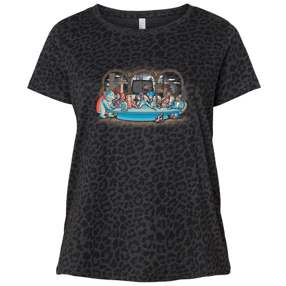 Ladies Curvy Jersey - NG7LD18U - Black Leopard - 11