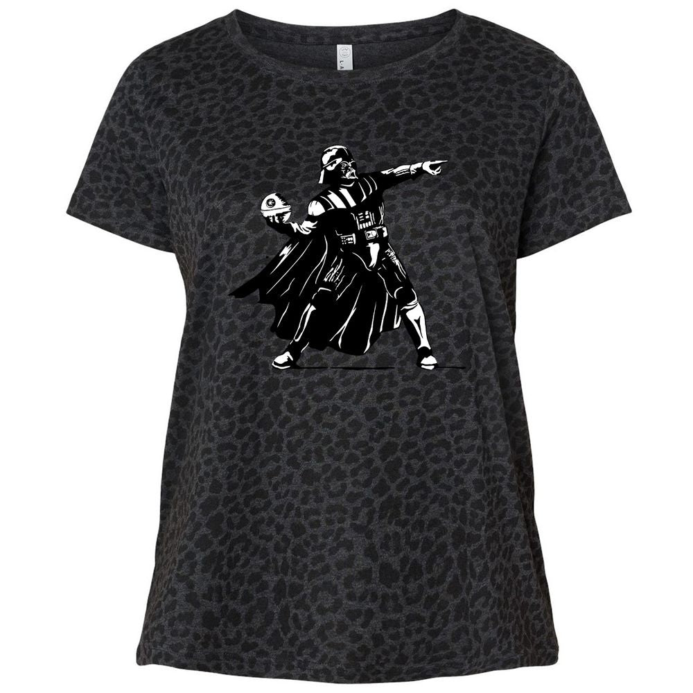 Ladies Curvy Jersey - R35D3M7W - Black Leopard - 11