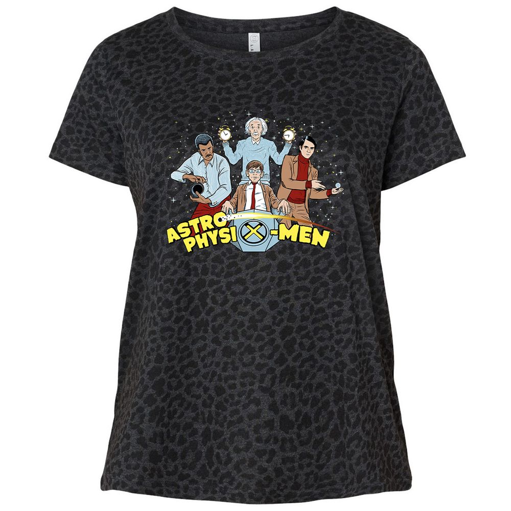 Ladies Curvy Jersey - 9ZZWANBG - Black Leopard - 11