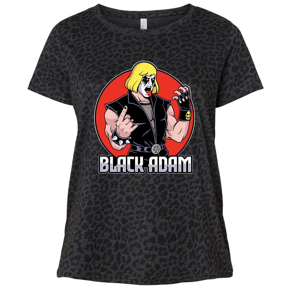 Ladies Curvy Jersey - 8Q96X1B4 - Black Leopard - 11