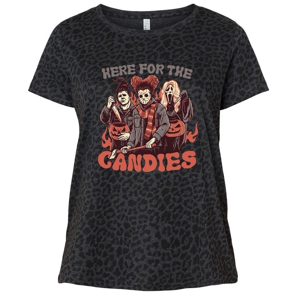 Ladies Curvy Jersey - SCUWFTFM - Black Leopard - 11