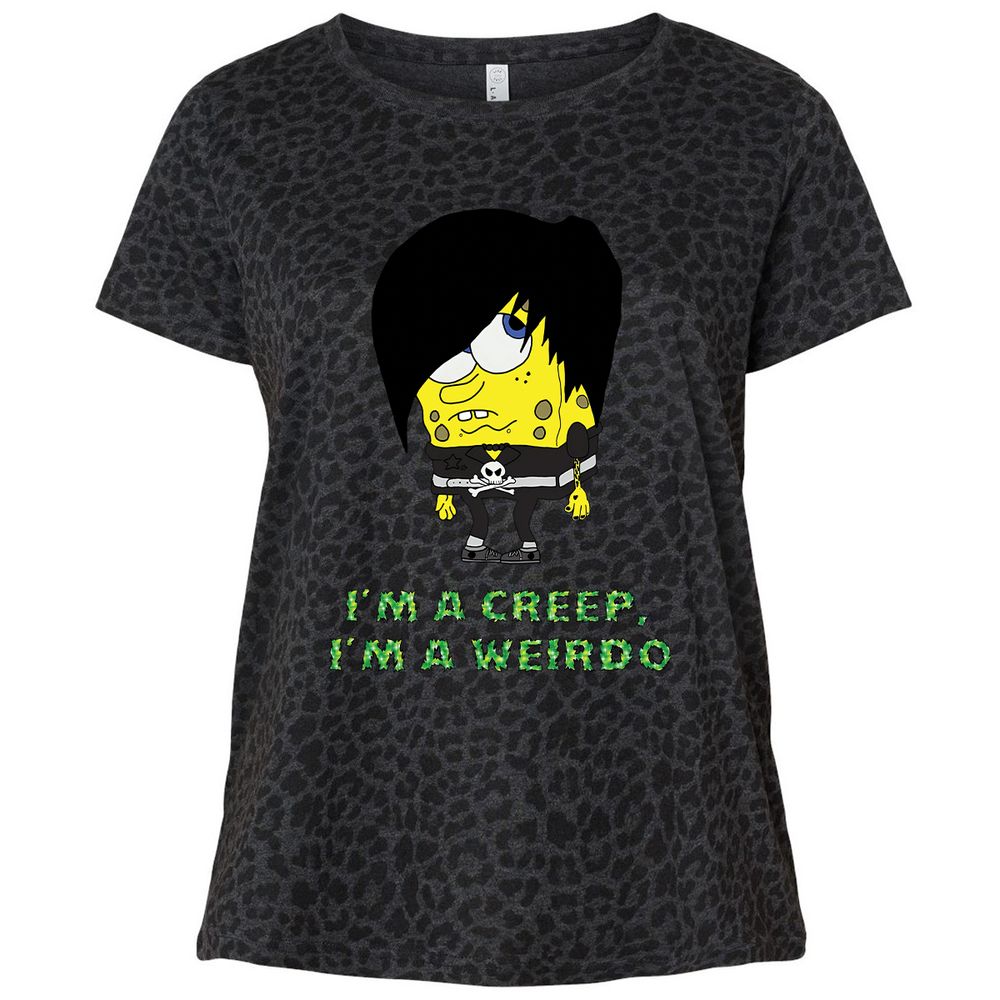 Ladies Curvy Jersey - Z28WJ9HL - Black Leopard - 11