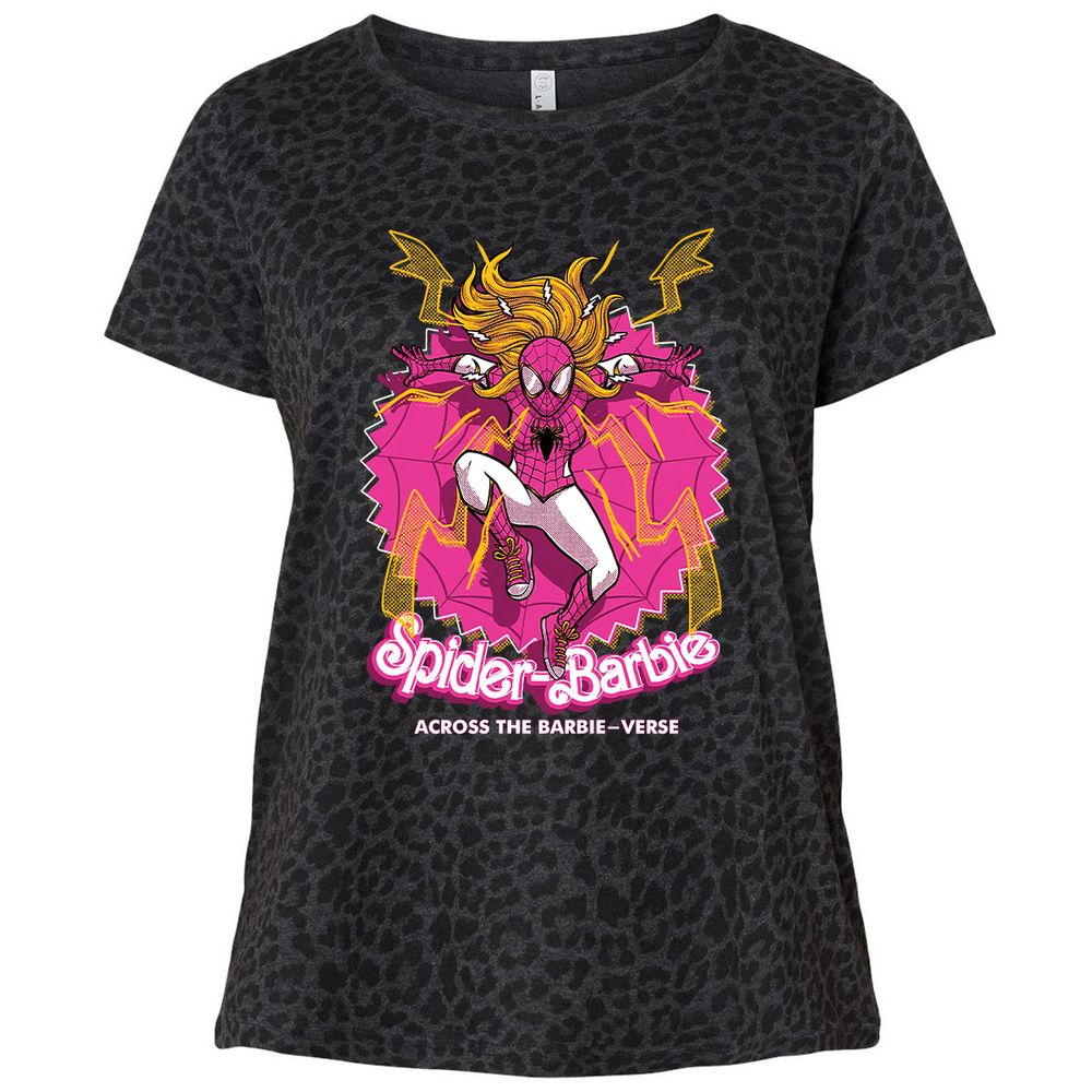 Ladies Curvy Jersey - Z6DBWZ3K - Black Leopard - 11