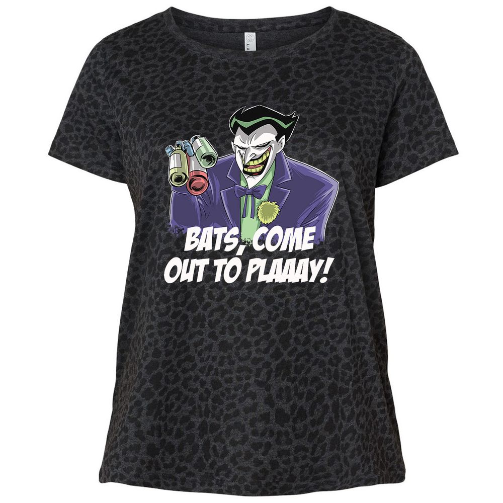 Ladies Curvy Jersey - RSRQS1TN - Black Leopard - 11