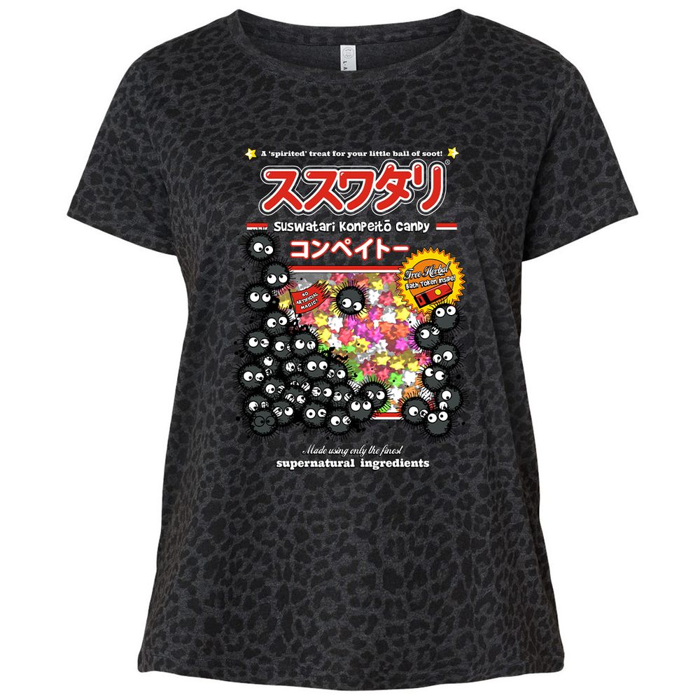 Ladies Curvy Jersey - PPA8MM7J - Black Leopard - 11