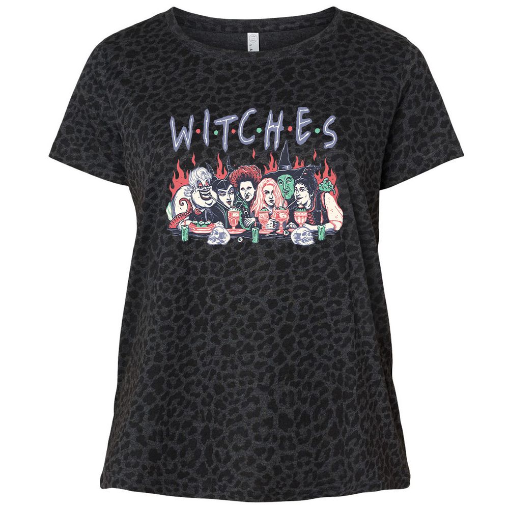 Ladies Curvy Jersey - SAD3626T - Black Leopard - 11