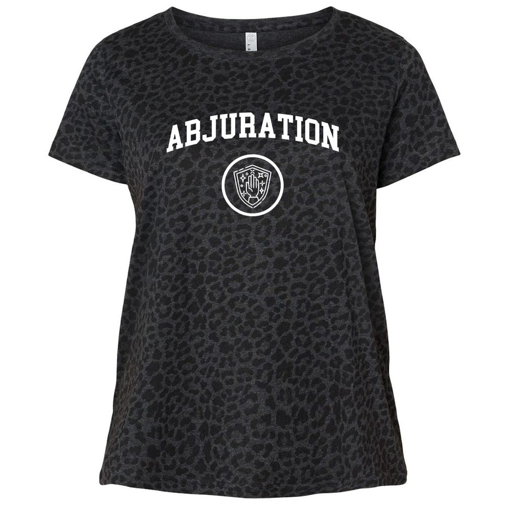 Ladies Curvy Jersey - BTJD32DV - Black Leopard - 11